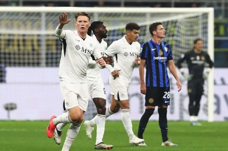 Trận đấu giữa Inter Milan vs Napoli có khả năng kết quả với tỷ số hòa