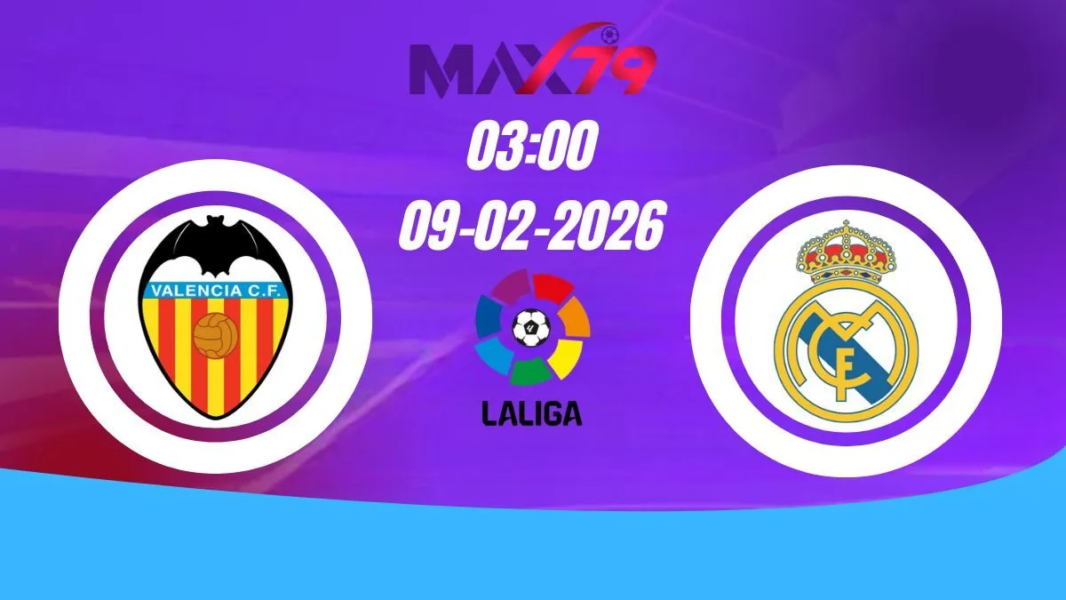 Soi kèo Valencia vs Real Madrid | 03h00 - 09/02/2026 - La Liga
