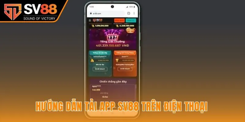 Các bước cài đặt app trên mobile